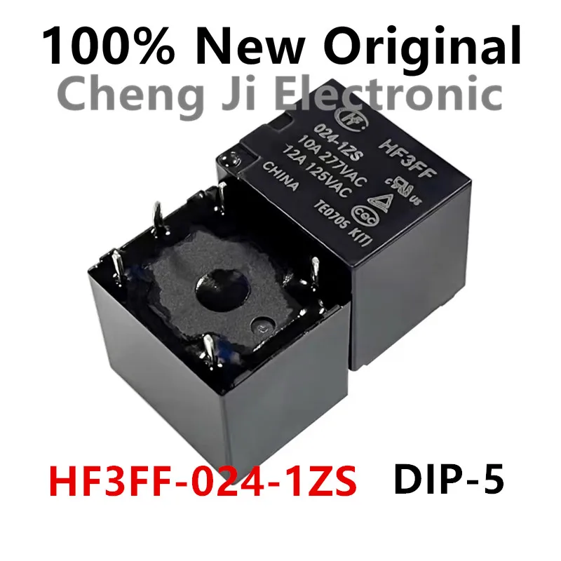 10 шт./лот HF3FF-005-1ZS 、HF3FF-012-1ZS 、HF3FF-024-1ZS DIP-5 Новое мощное реле HF3FF/005-1ZS、HF3FF/012-1ZS、HF3FF/024-1ZS