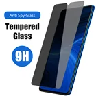 Антишпионское закаленное стекло для Realme 8 7 Q3 Pro 5G GT Neo 2 2T 8i Защитное стекло для конфиденциальности для Realme C21 C25s C21y C11 C3 стекло