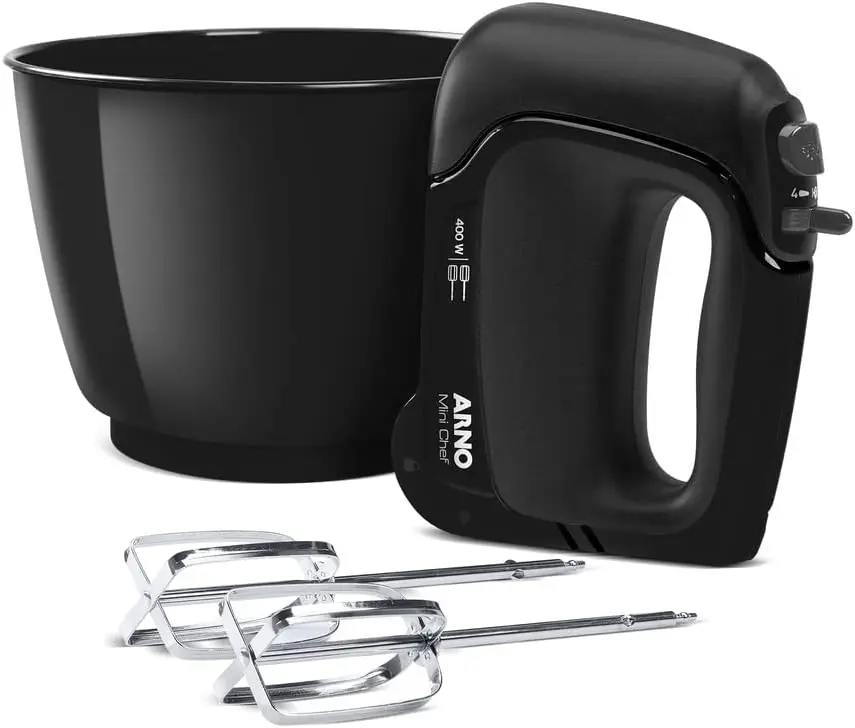 

Mini Chef Portátil 400W Compacta com 4 velocidades e Funçã Pulsar HM01 127v
