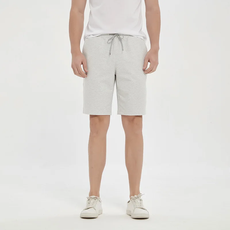 2023 New Men's Sports Shorts Summer Breeches Loose Cotton Casual Sweat Clothing Beach Jogging Shorts Running Male