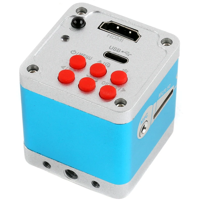 4K 1080P 60MP HDMI Type-c TF PC LAB Промышленная электронная цифровая видеомикрофонная камера