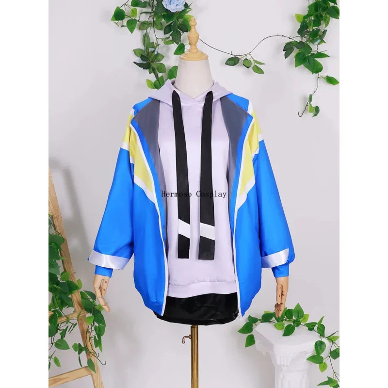 SN88 Yamanouchi Kano Косплей Костюм Аниме Медуза Не могу плавать в ночное время Парик