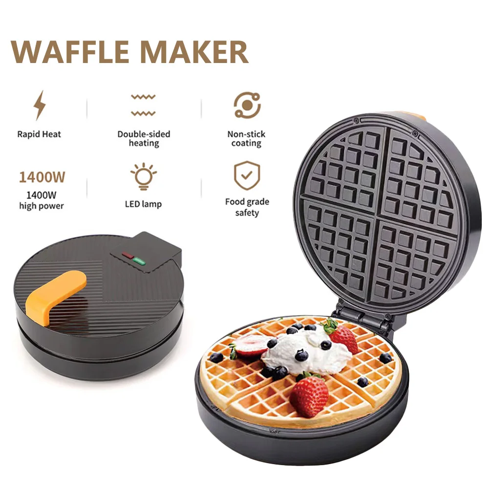

110V/220V Waffle Donuts Machine Non-stick 1400W Electric Donuts Maker Kitchen Appliance EU/US Plug for Breakfast