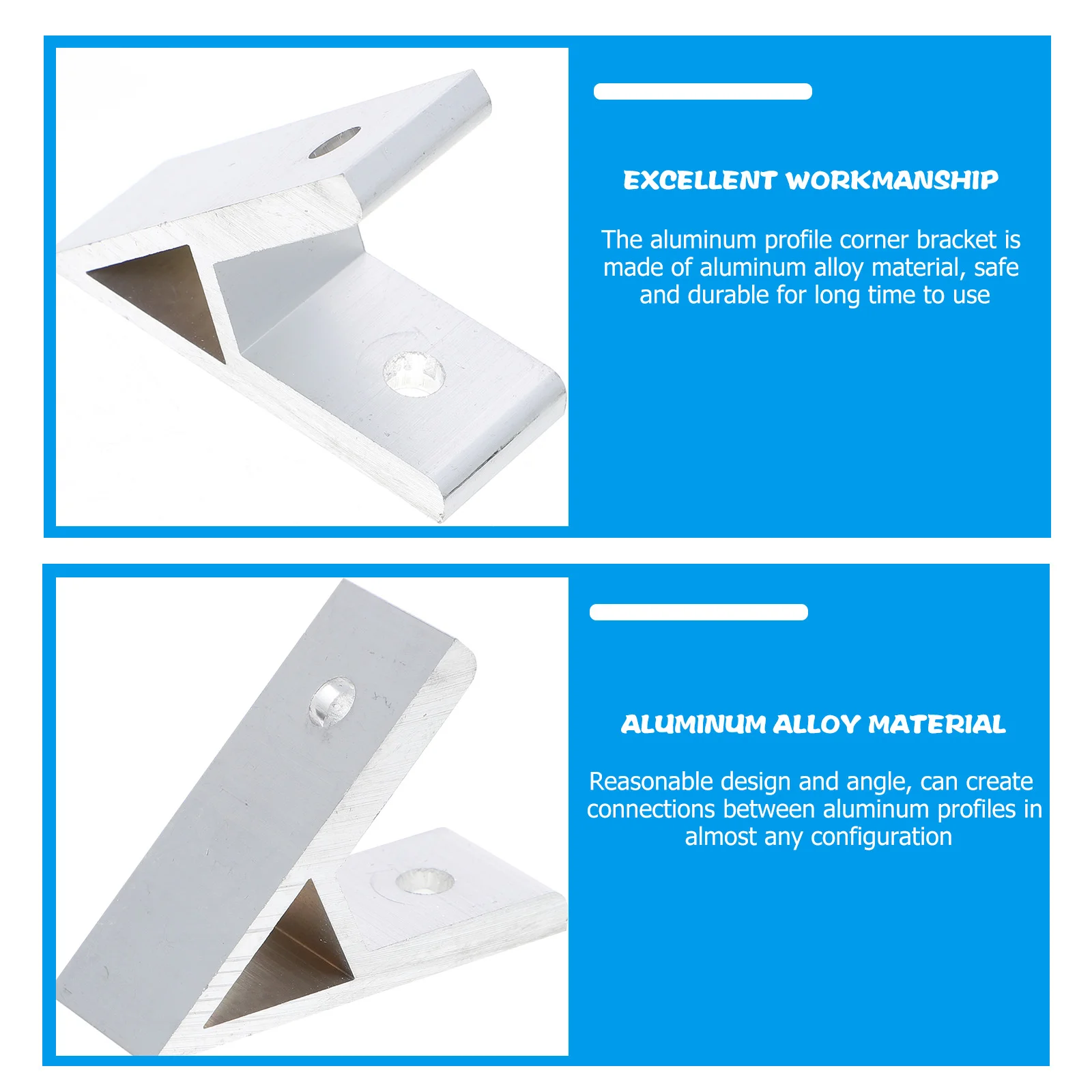 5 шт. 45-градусный кронштейн угловой код экструзионные крепежные детали