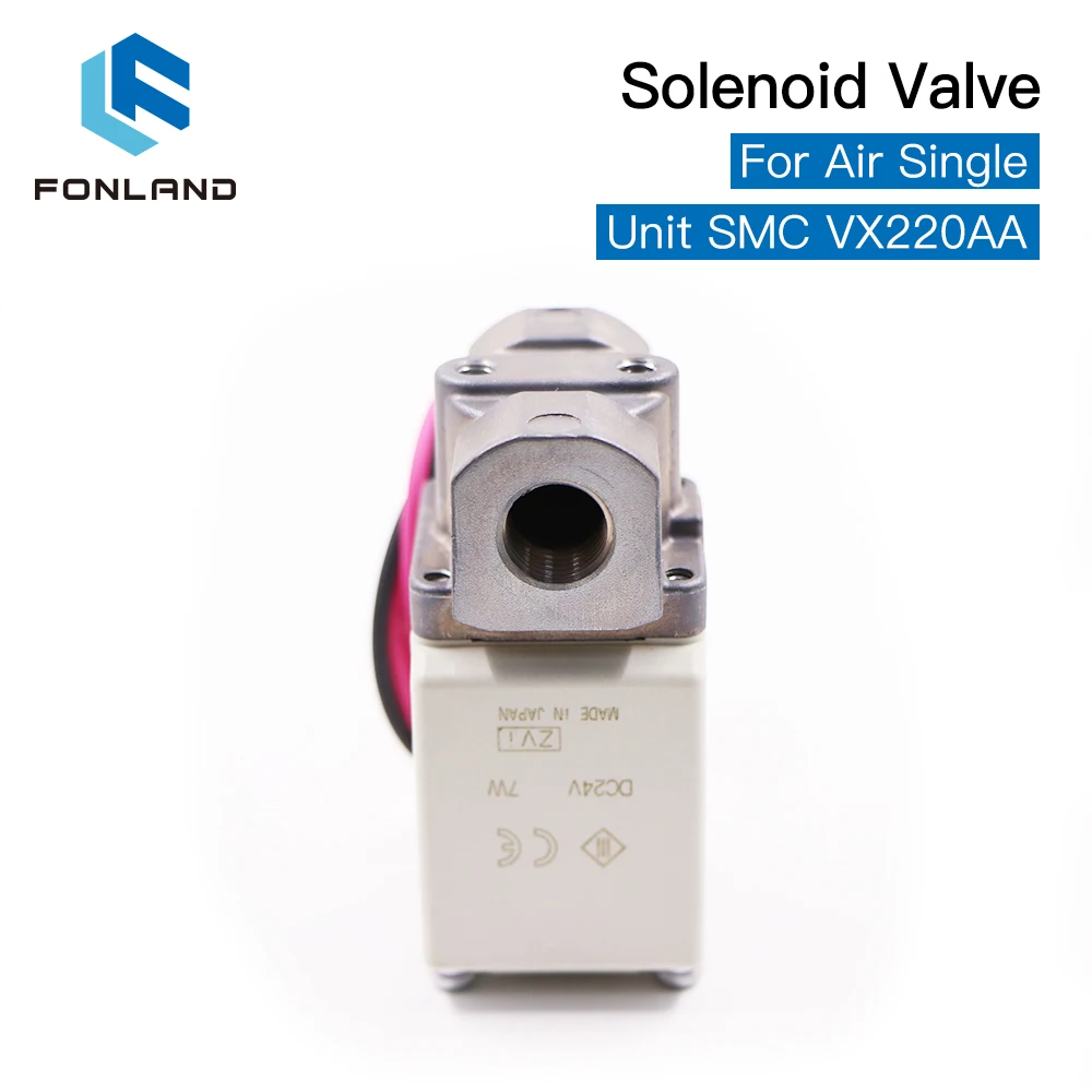Электромагнитный клапан FONLAND SMC VX220AA 24 В 220 1/4 дюйма прямой двухстоечный