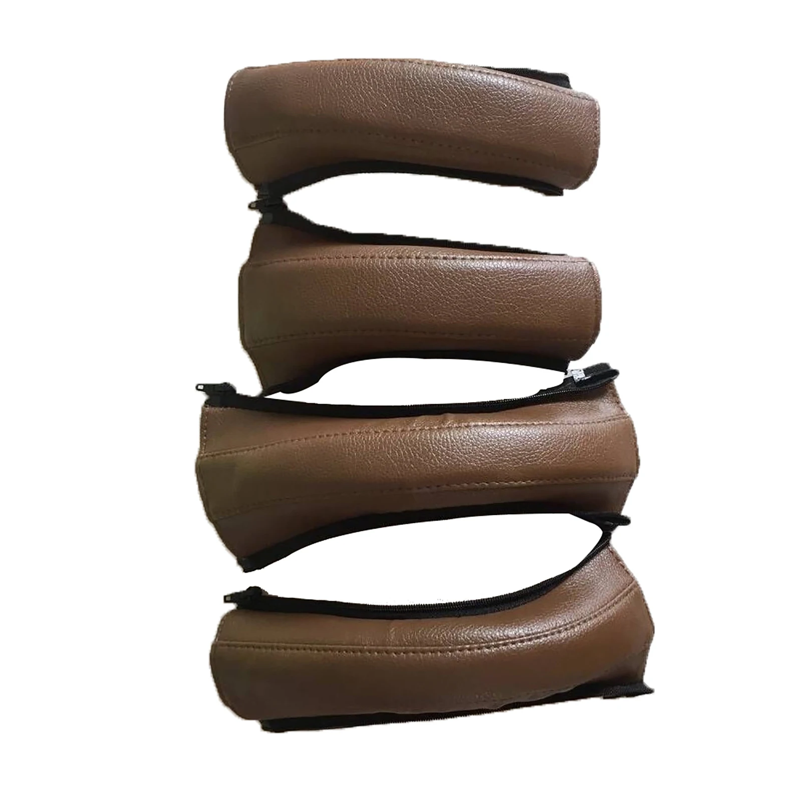 

Кожаный чехол для детской коляски, водонепроницаемый защитный кожаный чехол для ручки коляски, универсальный Пыленепроницаемый Чехол для ...