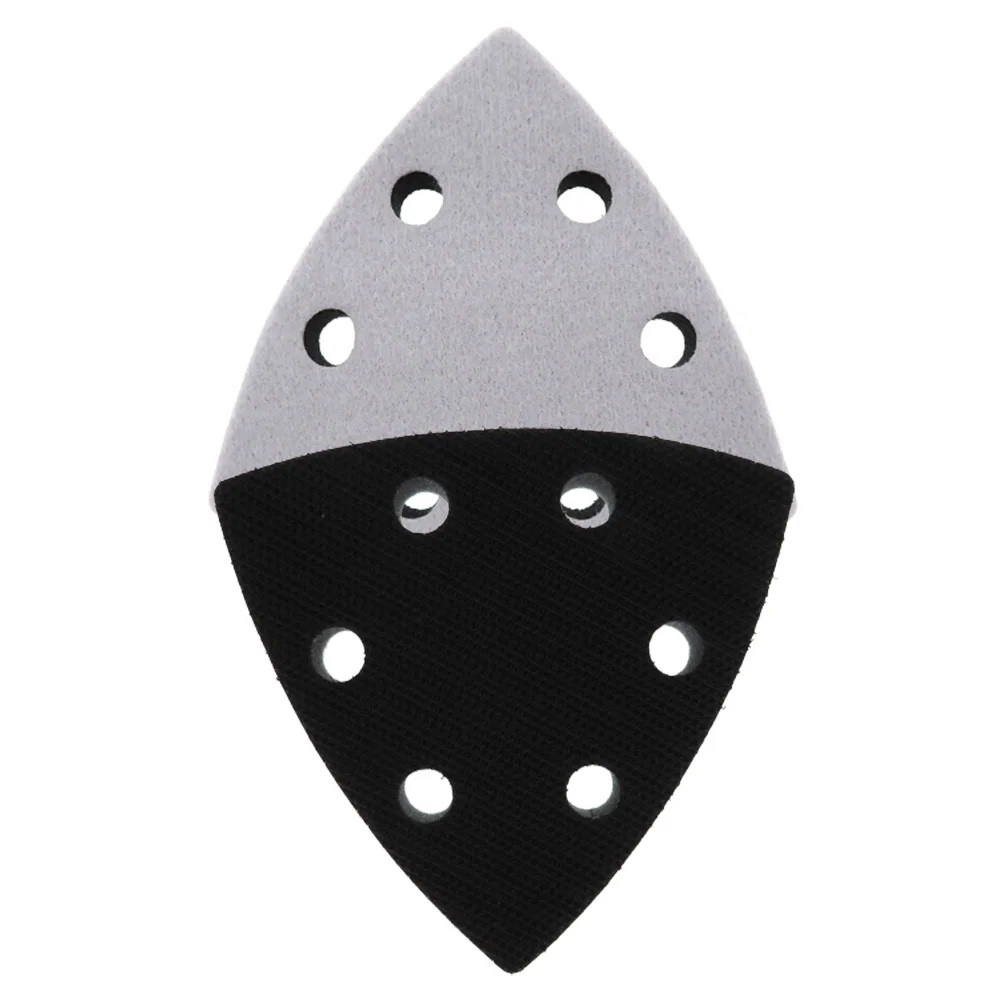 

2pcs Soft Interface Pad Sponge 90x90x90mm 6 Holes Triangular Buffer Self Adhesive Sandpaper Polishing Pad