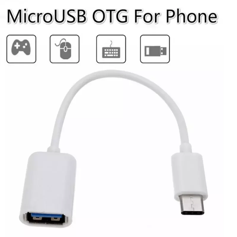 

Reversible Type-C OTG Connector Micro Charger USB Cable Adapter Data Transmission Adapter For Type-C Interface Mobile Phone