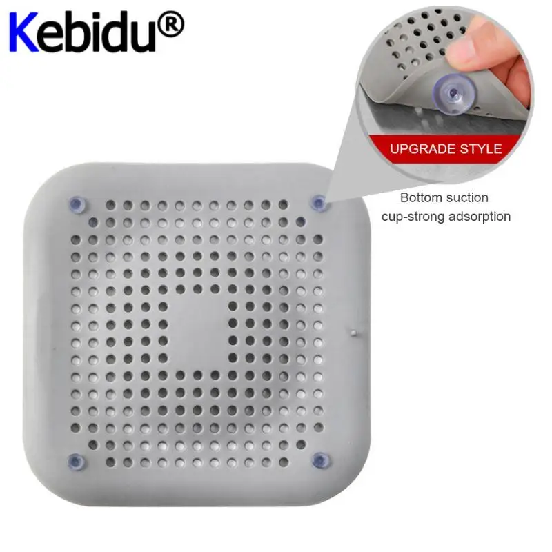 

Hair Filter Sink Anti-Blocking Strainer Bathtub Shower Floor Drain Stopper Silicone Kitchen Deodorant Plug Bathroom Accessories