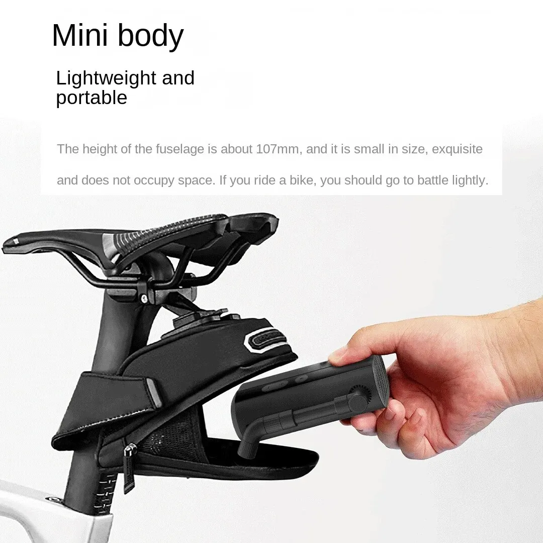 Портативный мини-электрический воздушный насос для велосипедов беспроводной