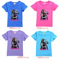fortnite season 6 tshirt kids colorful printed t shirts round neck short sleeve vintage hip hop tops hot children clothes