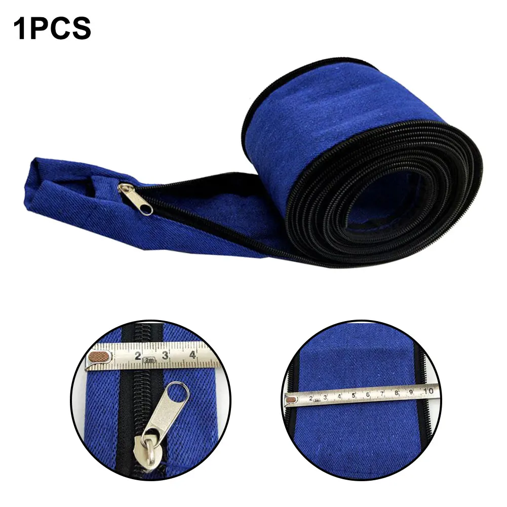 Welded Cable Cover 1PC 4.5CM Blue Cable Jacket Pull Chain 4meter/8meter/10meter/13meter/15meter/18meter/20meter