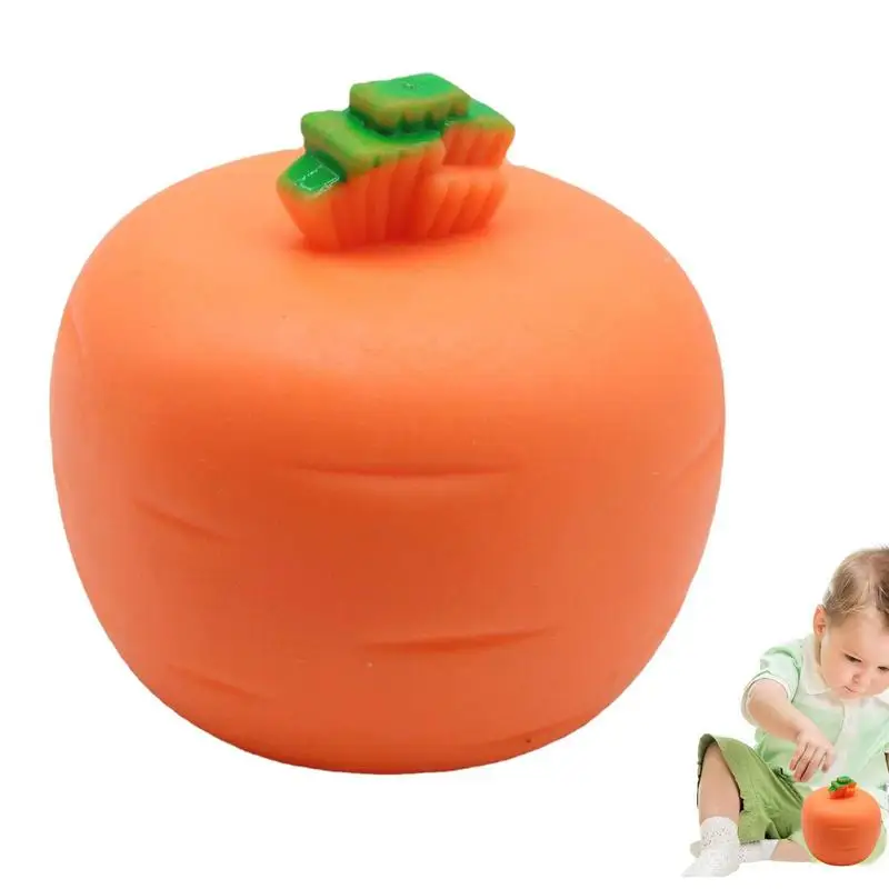 

Lovely Squeezing Carrot Rabbit Shape Toys Decompression Antistress Sensory Stress Relieving Gift For Kids Squeeze Toy