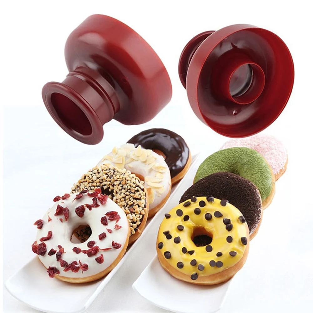 

Donut Cake Mold Plastic Bakeware Single Doughnut Pan Maker DIY Baking Tool Doughnut Pan Doughnut Mold Mini Donut Pan