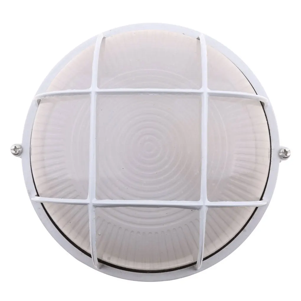 

Gate Lamp Painted Oval Outdoor Equipment Contracted Sauna Supplies 220-240V Handy Installation Shock-proof Porch Light