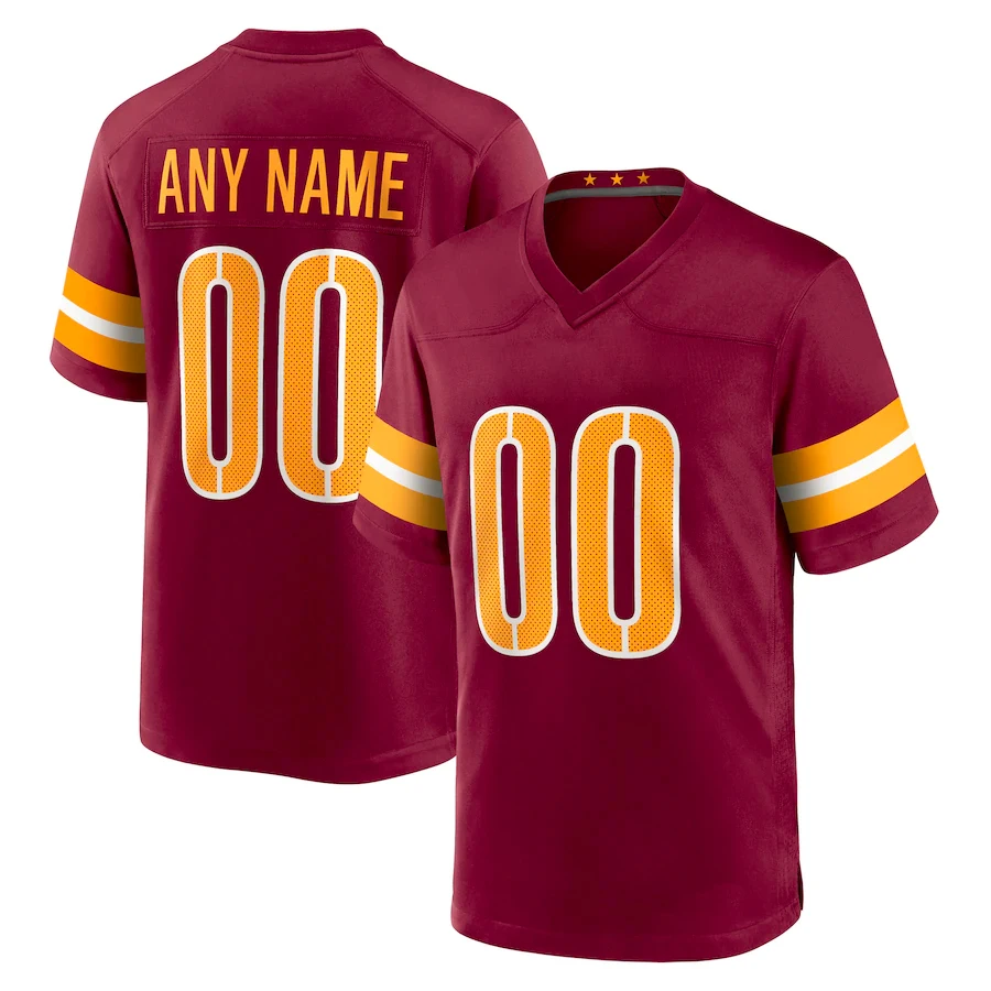 

Customized Washington Football Jersey American Football Game Jersey Personalized Your Name Any Number Size All Stitched S-6XL