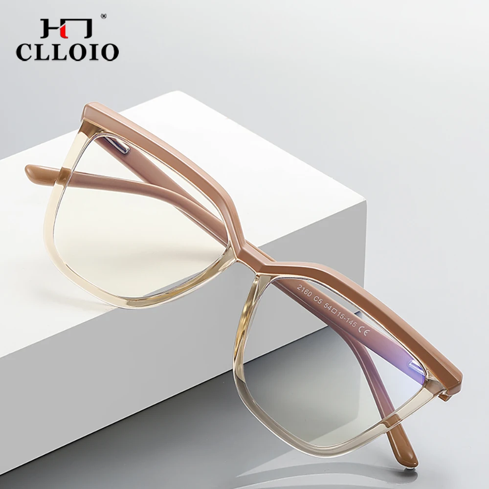 Очки для чтения CLLOIO TR90 женские Модные оптические аксессуары работы за