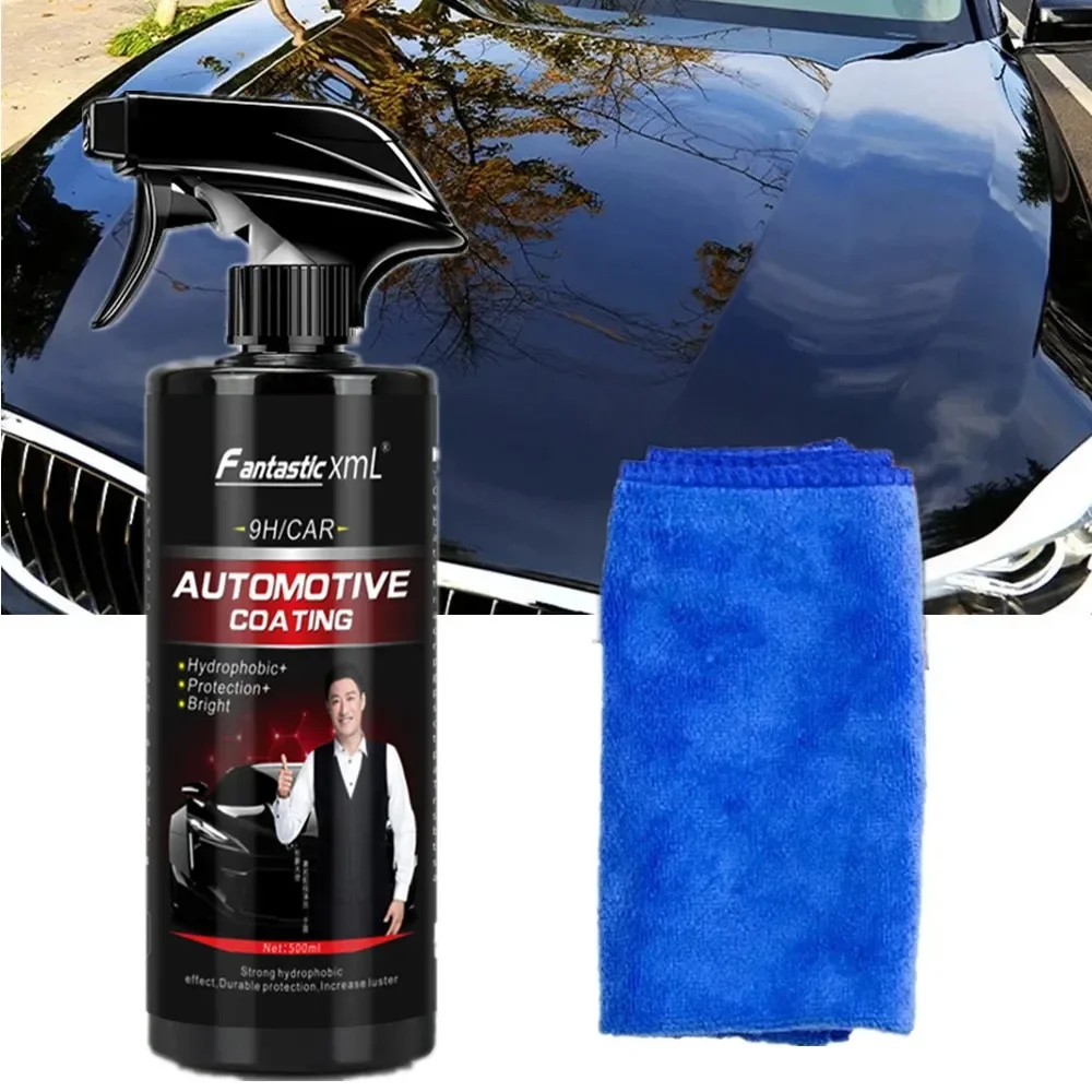 Ceramic Car Coating 9H Nano Liquid Glass Plated Crystal Hydrophobic Waterproof Polishing Pain Foam Shampoo Wash Clean