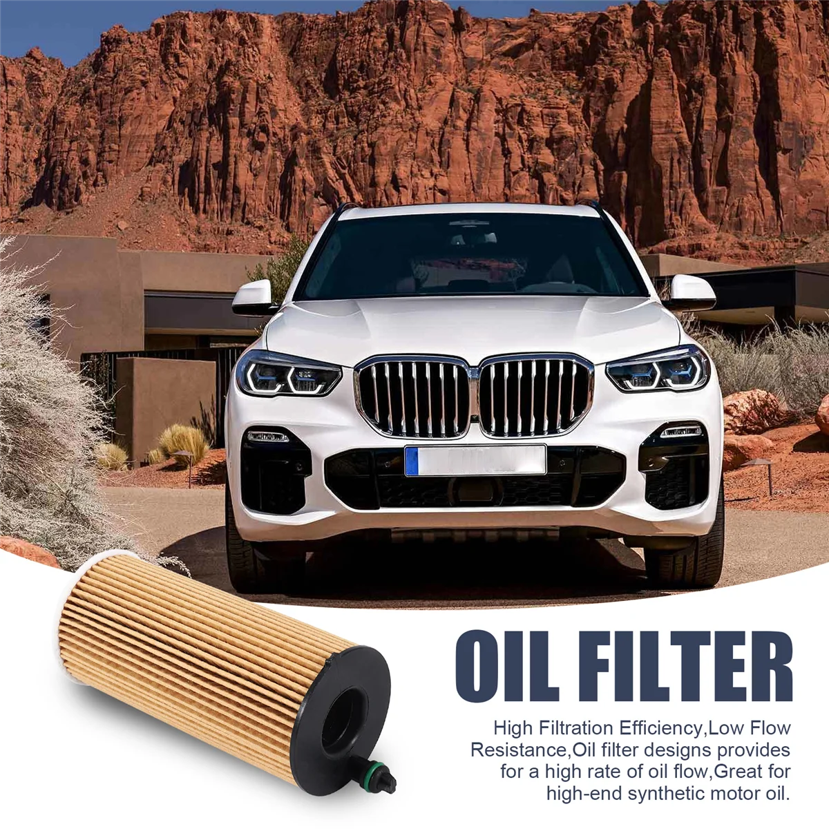 1 шт. масляный фильтр 11428575211 для-BMW F34 F31 F30 F80 316D 318D 320D 320I 330I/F33 F83 F32 F82 F36