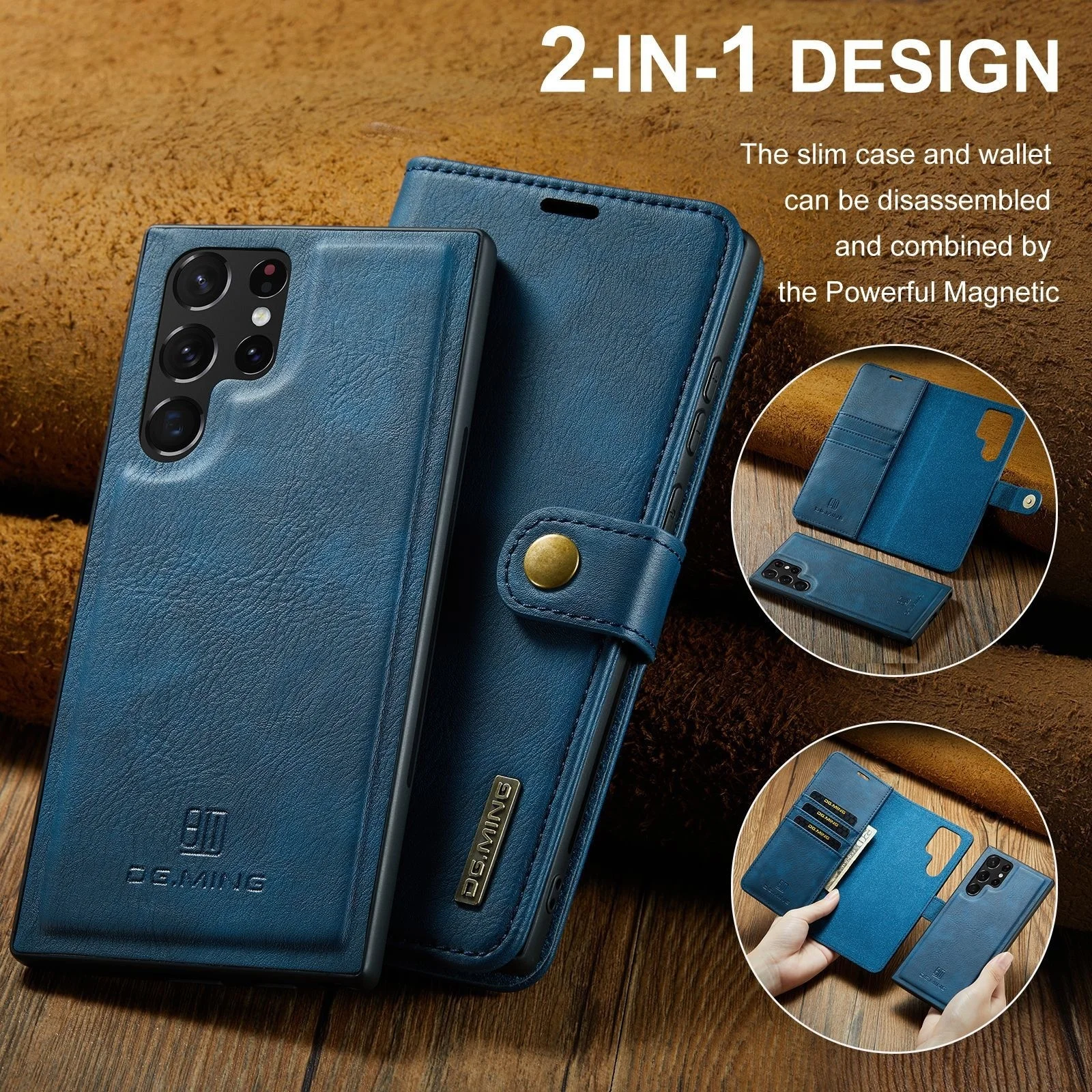 

Case for Samsung Galaxy S22 Ultra, Galaxy S22 Ultra Cover, S22 plus Case, Genuine Leather Phone Case Luxury