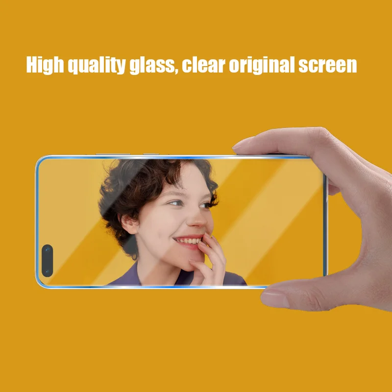4pcs protective glass for huawei p30 p20 lite p20 pro tempered glass for HUAWEI p40 lite E 5G images - 6