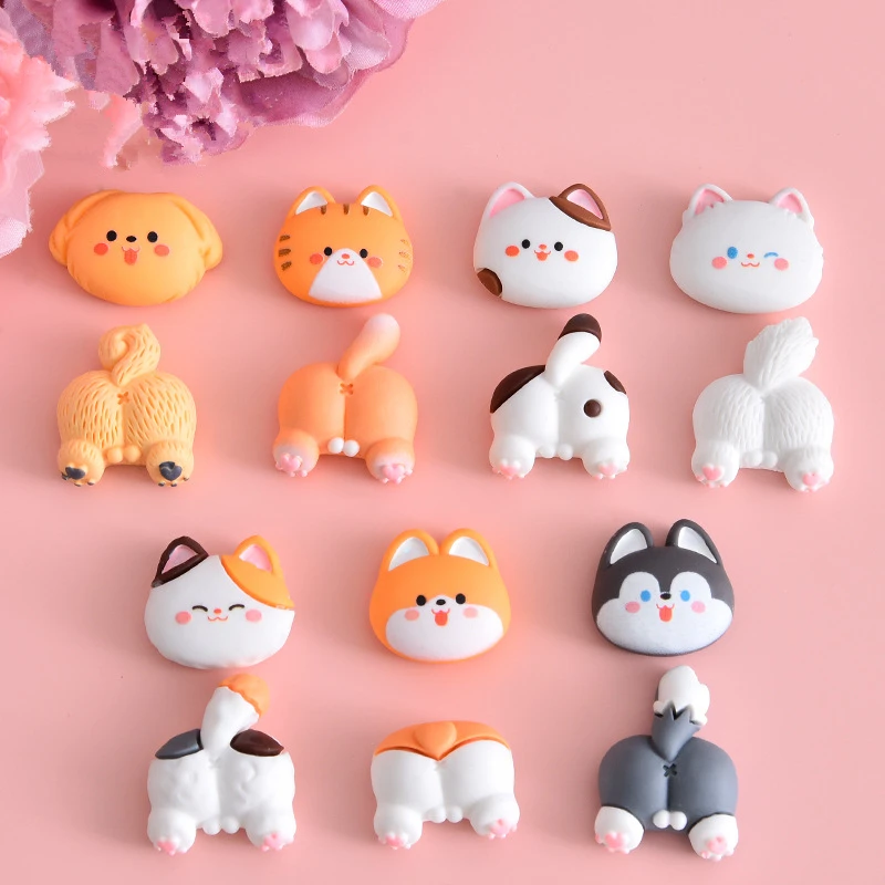 

20 шт., детские заколки для волос с плоской задней поверхностью