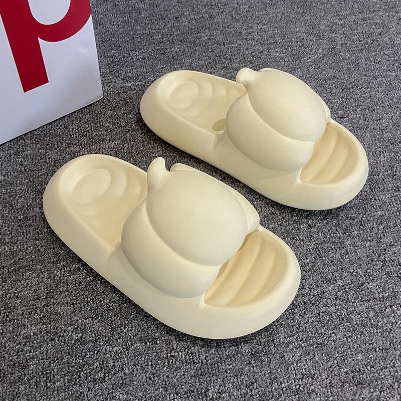 

New Pumpkin Slippers Indoor And Outdoor Home Comfortable And Non Slip Couple Slippers