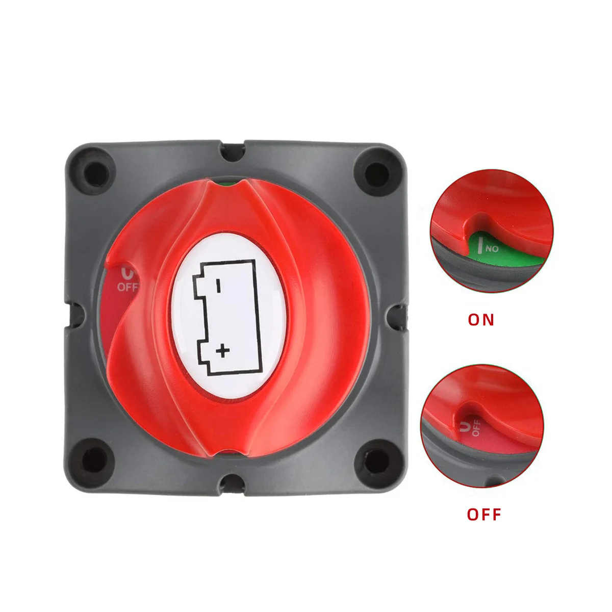 

12V 24V 48V Battery Power Cut/Shut Off Switch for Boat Car Marine RV ATV UTV Waterproof Battery Isolator Switch 200/1200A
