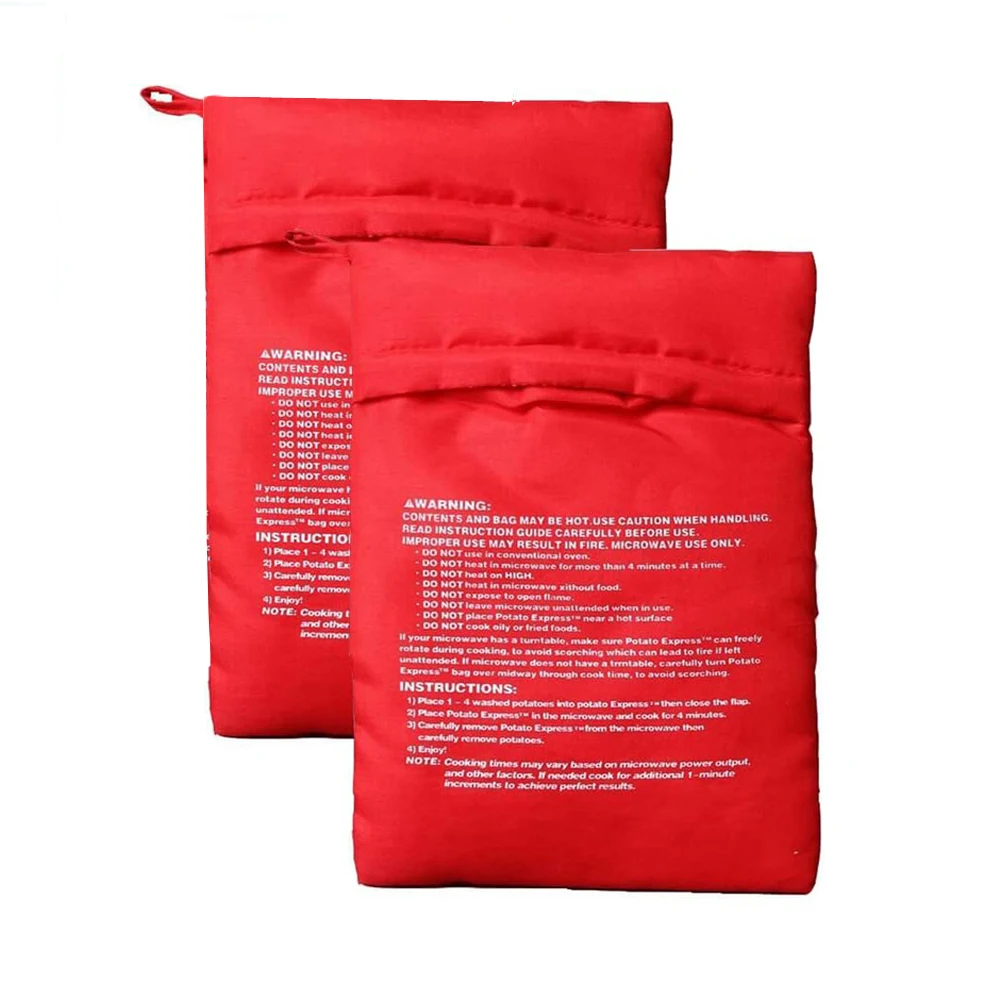 

Многоразовый мешок для картофеля в микроволновке