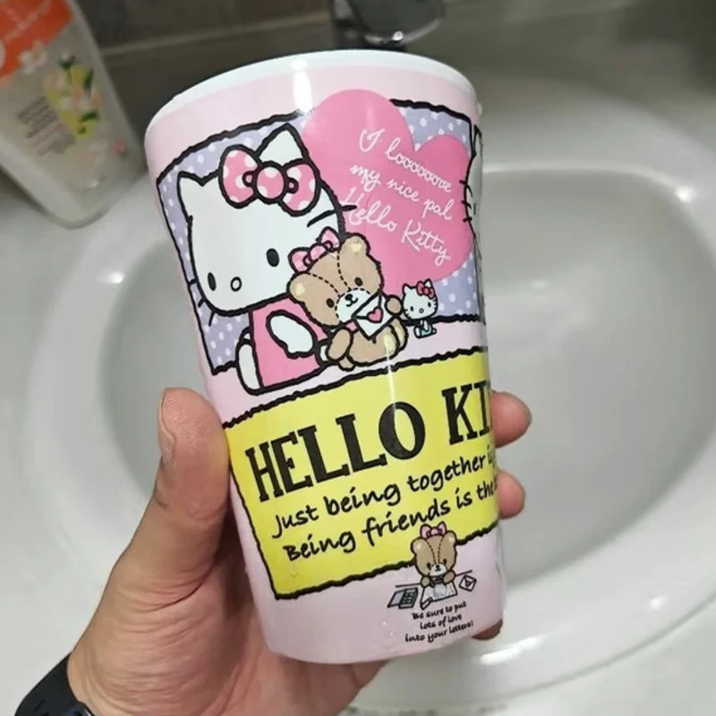 480 мл семейная чашка для воды милая мультяшная кофе напитков молока аниме зубная