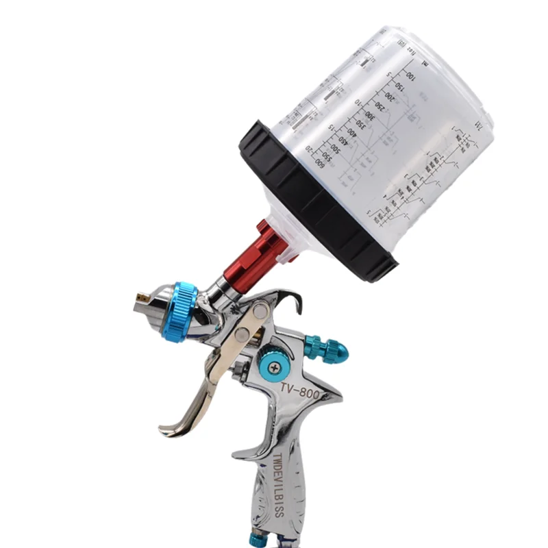 1 4 мм 7 2 0 насадка гравитационный аэрограф DIY спрей HVLP TV-800 пистолет-распылитель для