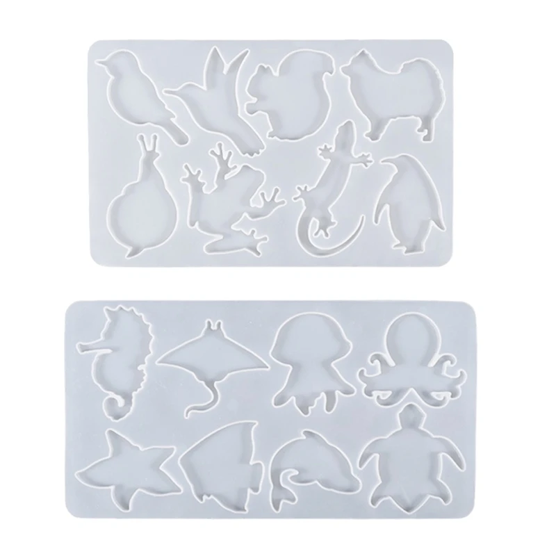 

Силиконовая форма для подвесок в виде животных