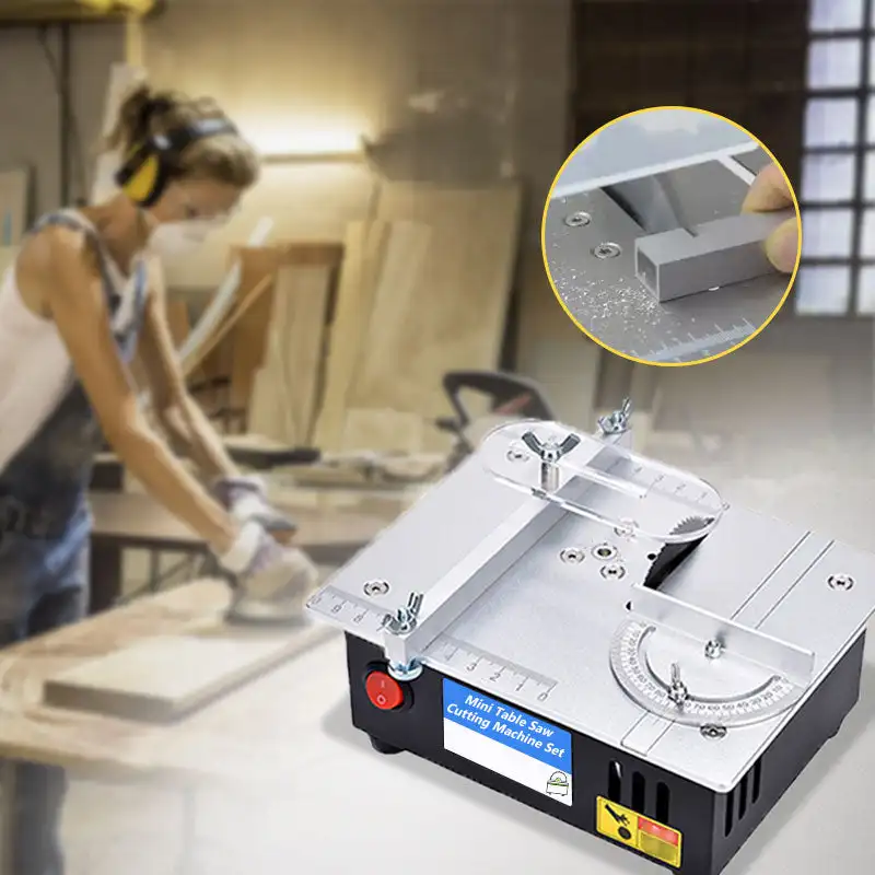 Мини-многофункциональная настольная пила электрические настольные пилы