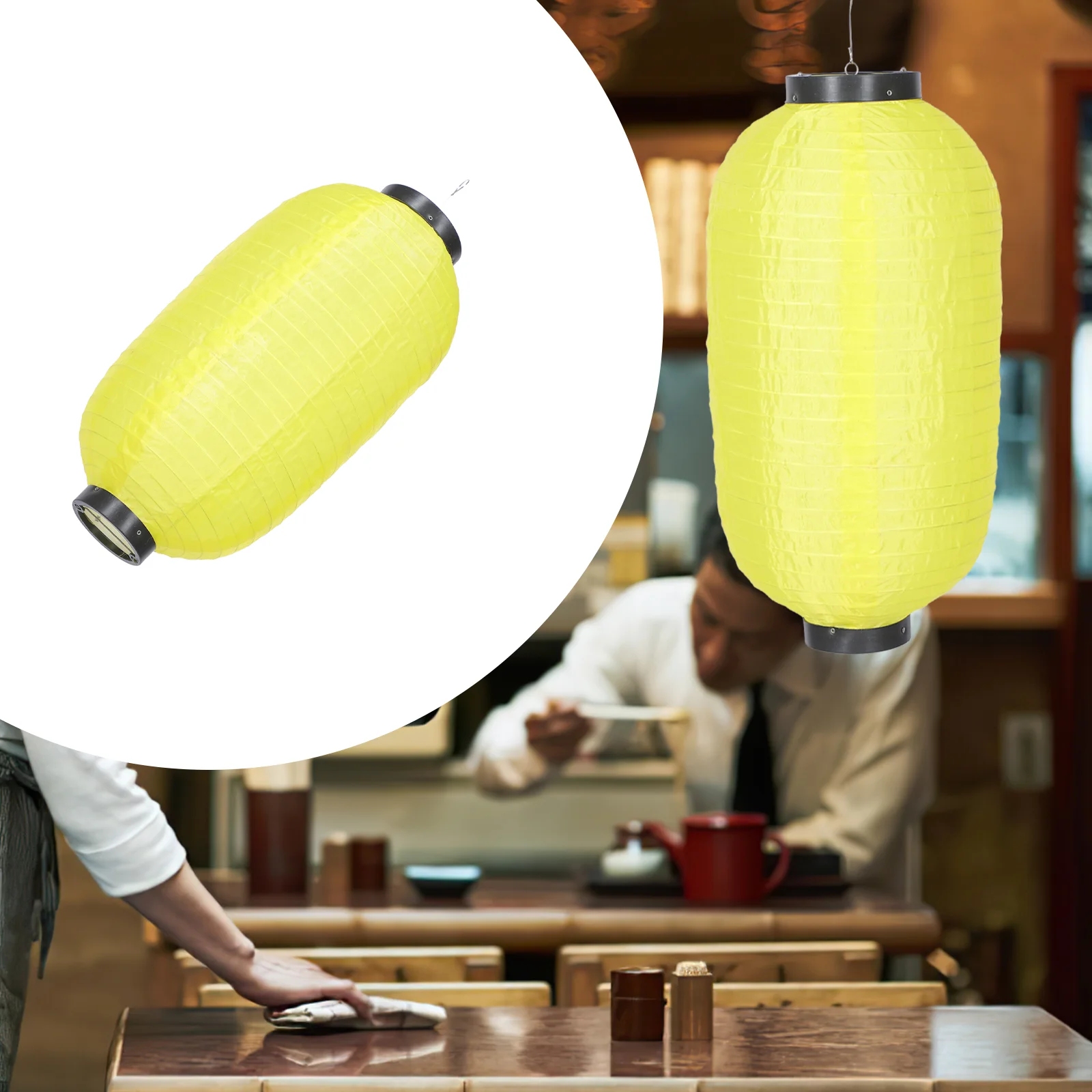 

Red Lantern Japanese Decor Decorative Lanterns Sushi Shop Decors Hanging Pendant Lamp