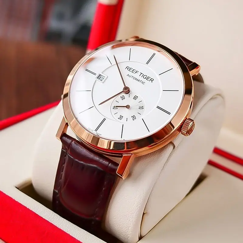 Men's fully automatic mechanical watch waterproof high-end genuine business