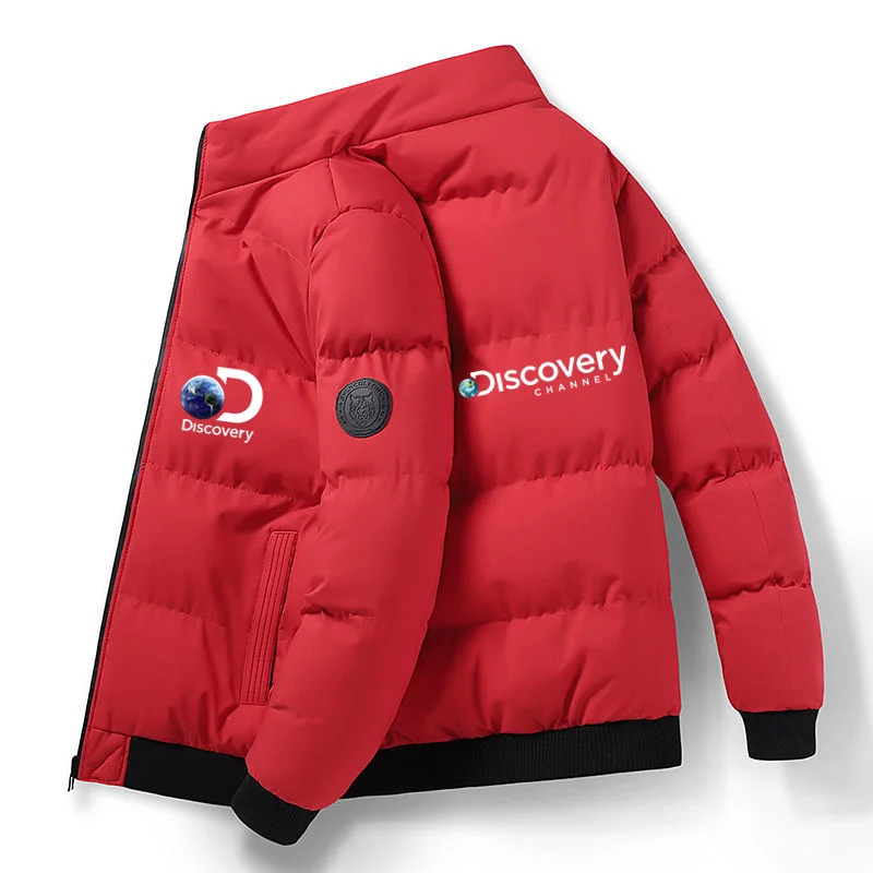 autumn and winter high quality sports padded jacket men's stand collar zipper padded jacket outdoor padded jacket casual jacket