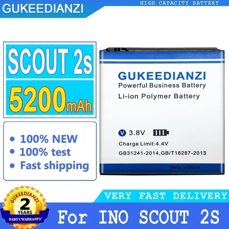 Сменный резервный аккумулятор для мобильного телефона большой емкости 3400 мАч/5200