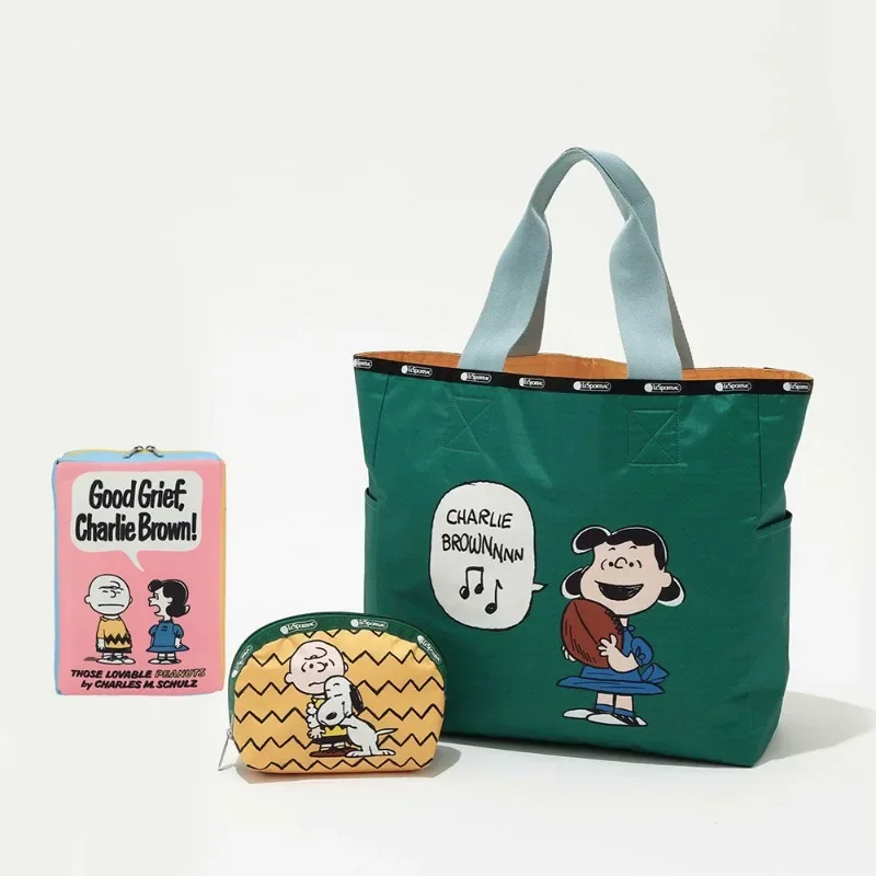 

Lesportsac аниме милая Новая дорожная легкая водонепроницаемая легкая сумка с принтом 1254 E929 Рождественский подарок для девочки