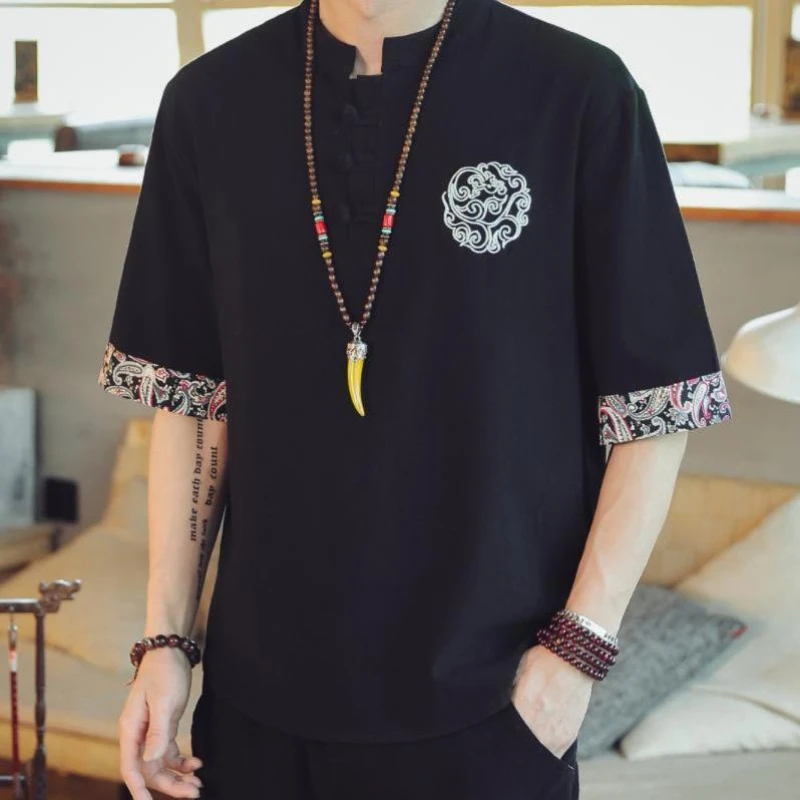 Winter Clothes Thickened Down Cotton Men's Fashion Stand Collar Bright Down Cotton Coat Warm Short Jacket Coat