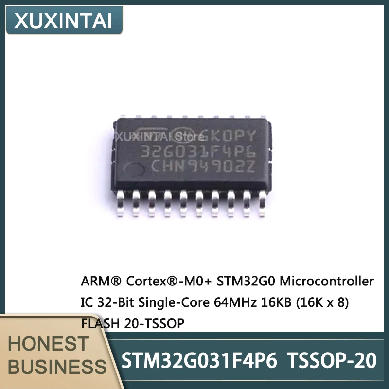 

5Pcs/Lot New Original Microcontroller IC 32-Bit Single-Core 64MHz 16KB (16K x 8) FLASH 20-TSSOP