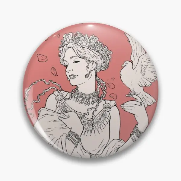 

Aphrodite Customizable Soft Button Pin Funny Lover Collar Fashion Clothes Decor Cartoon Brooch Cute Lapel Pin Badge Metal Gift
