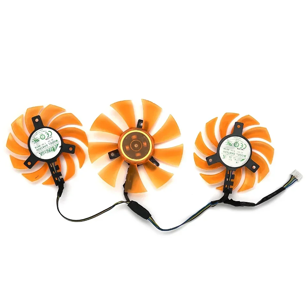 Фото Новый вентилятор-кулер для графического процессора для ZOTAC GTX 780 770 AMP 980 GTX770, охлаждающие вентиляторы для видеокарты GA81S2U GA91S2H, 4 контакта, 75 мм, 87 мм №4