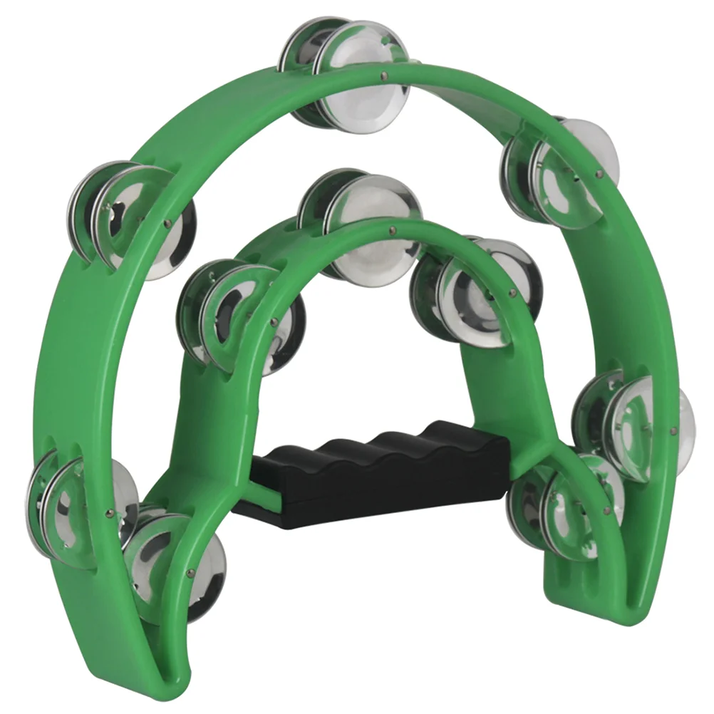 Двухуровневый пластиковый колокольчик полукруг бубен игрушка для аплодисментов