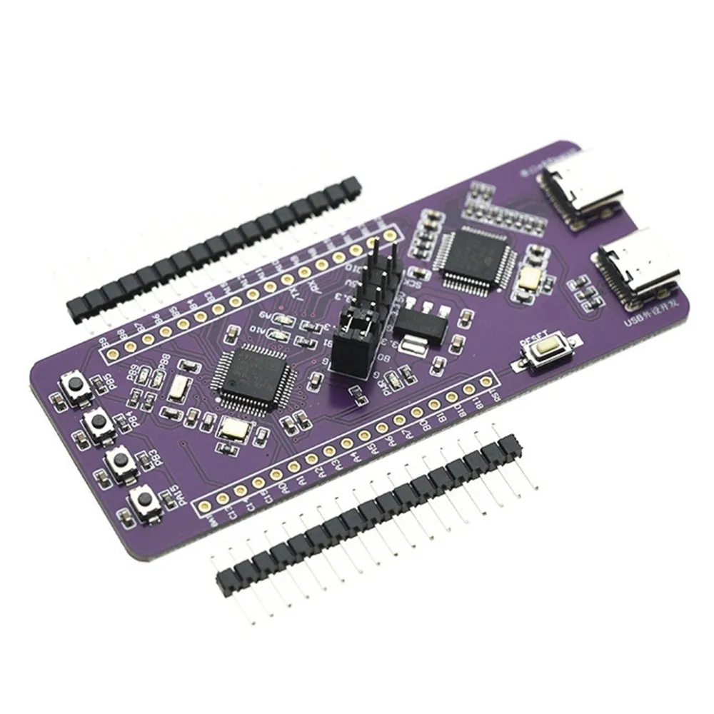 Фото Программатор A97I-For ST-LINK V2 - USB Type-C TTL Serial Downloader для встраиваемых систем, для STM32/Arduino №2