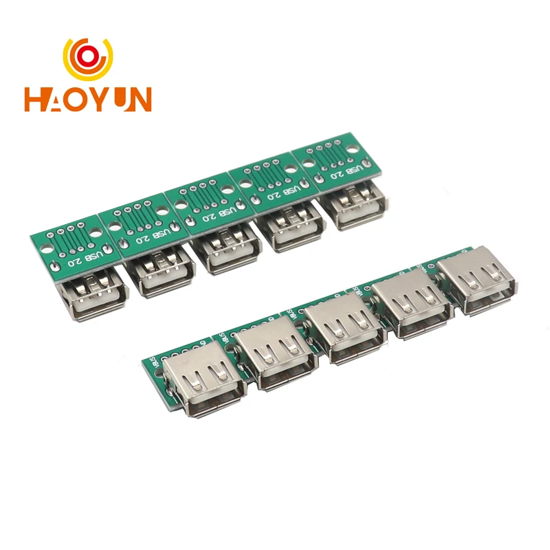 【20-5 шт.】USB-гнездовая головка для платы адаптера DIP USB2.0-4p прямая сварная женская 2
