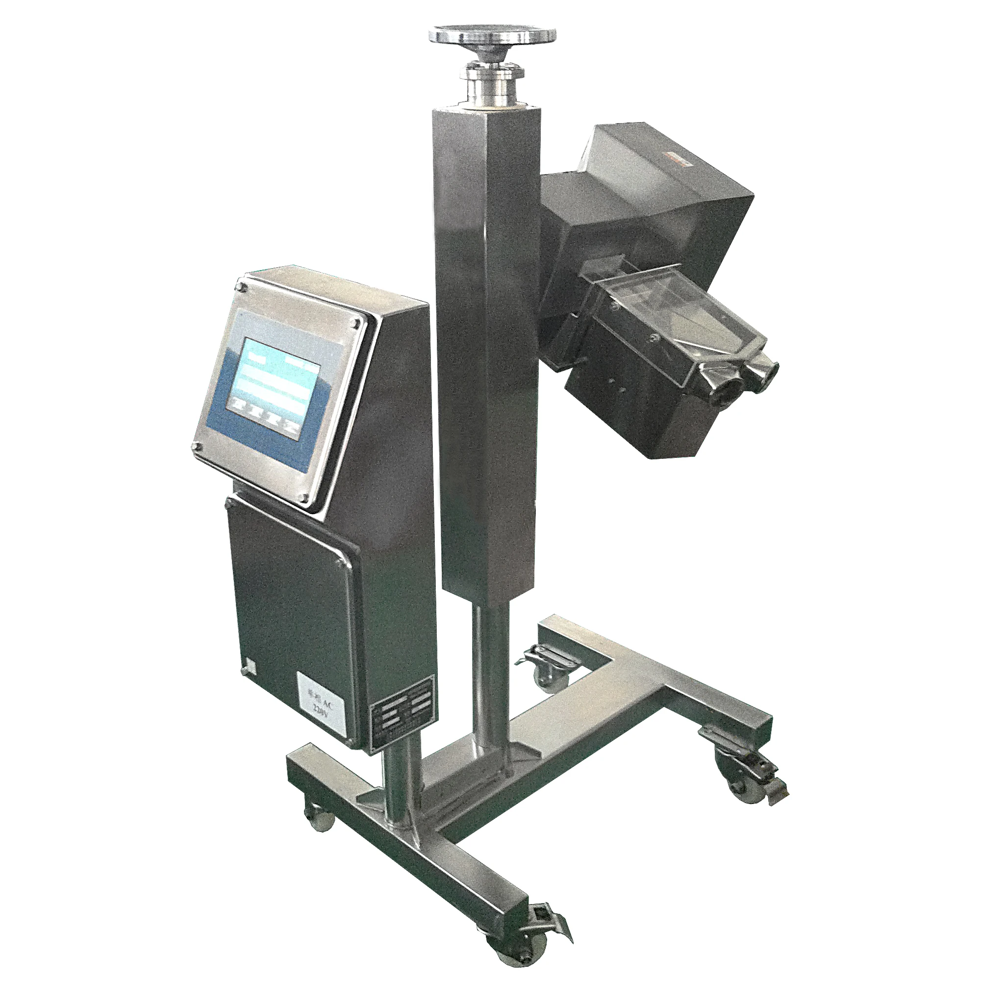

Pharmaceutical inclining food particle pallet industrial metal detector