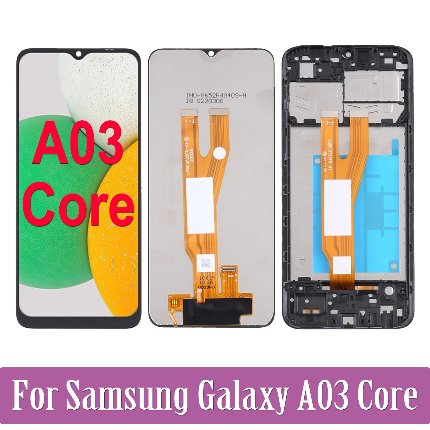 

Оригинальный ЖК-дисплей для Samsung Galaxy A03 Core, дисплей A032, сенсорный экран, дигитайзер в сборе для Samsung A032M, A032F, SM-A032F/DS LCD