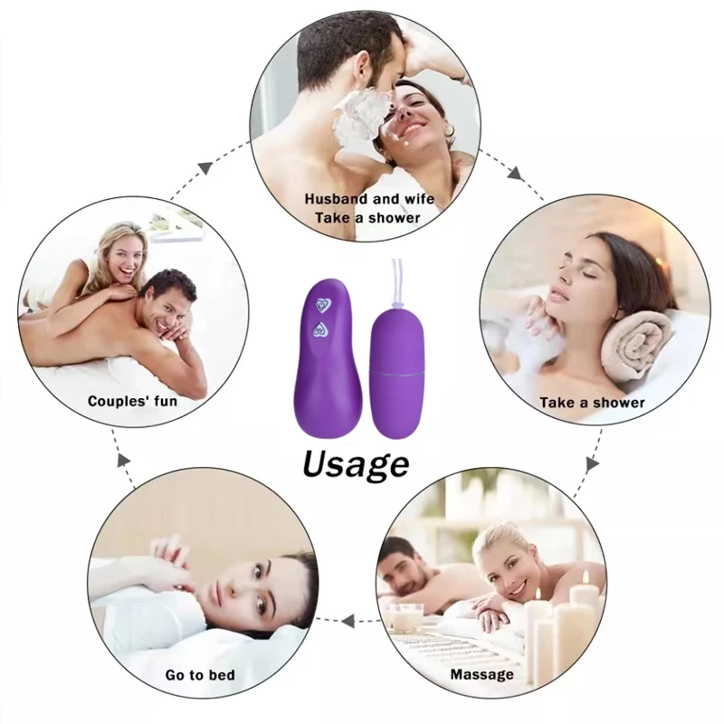 20 скоростей портативный беспроводной водонепроницаемый вибратор с