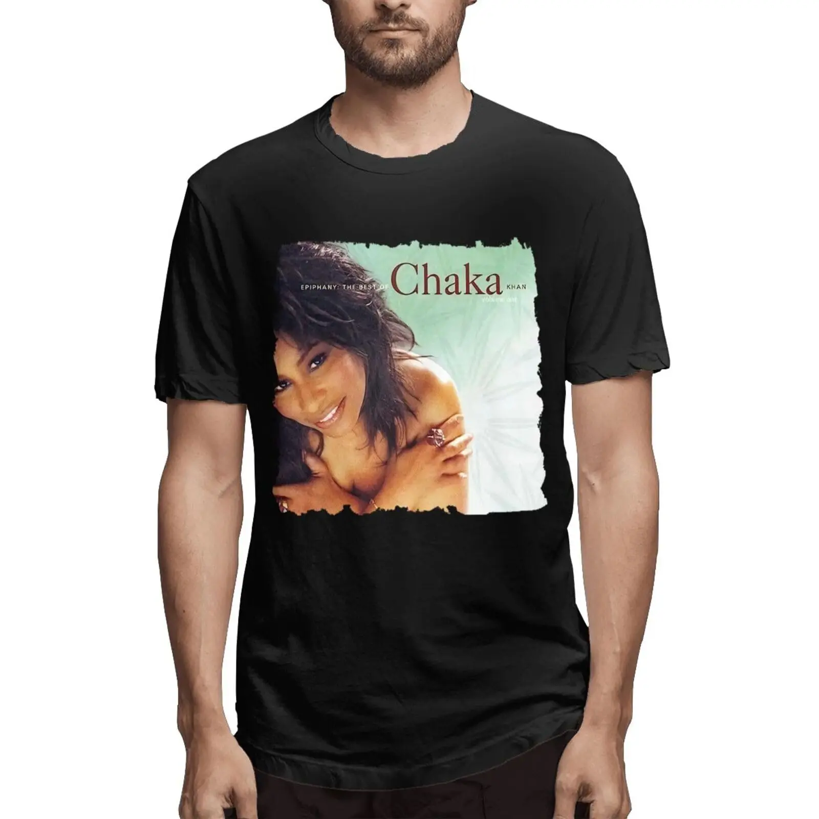 Футболка мужская оверсайз с коротким рукавом и круглым вырезом