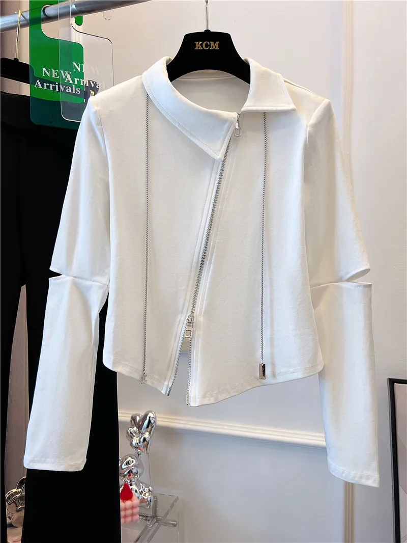 

Женская блузка с длинным рукавом и отложным воротником